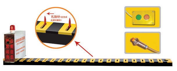 梧州万秀区V3嵌入式闯岗自动扎胎器/阻车器